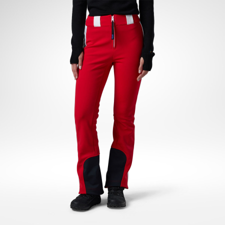 Designed by JC de Castelbajac - Pantaloni schi dama Rossignol JCC - W Softshell ski pant Red