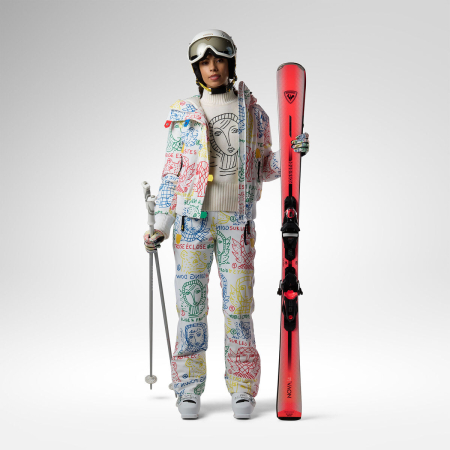 Pantaloni schi dama Rossignol JCC W Seasonal ski pant Multicolor print [5]