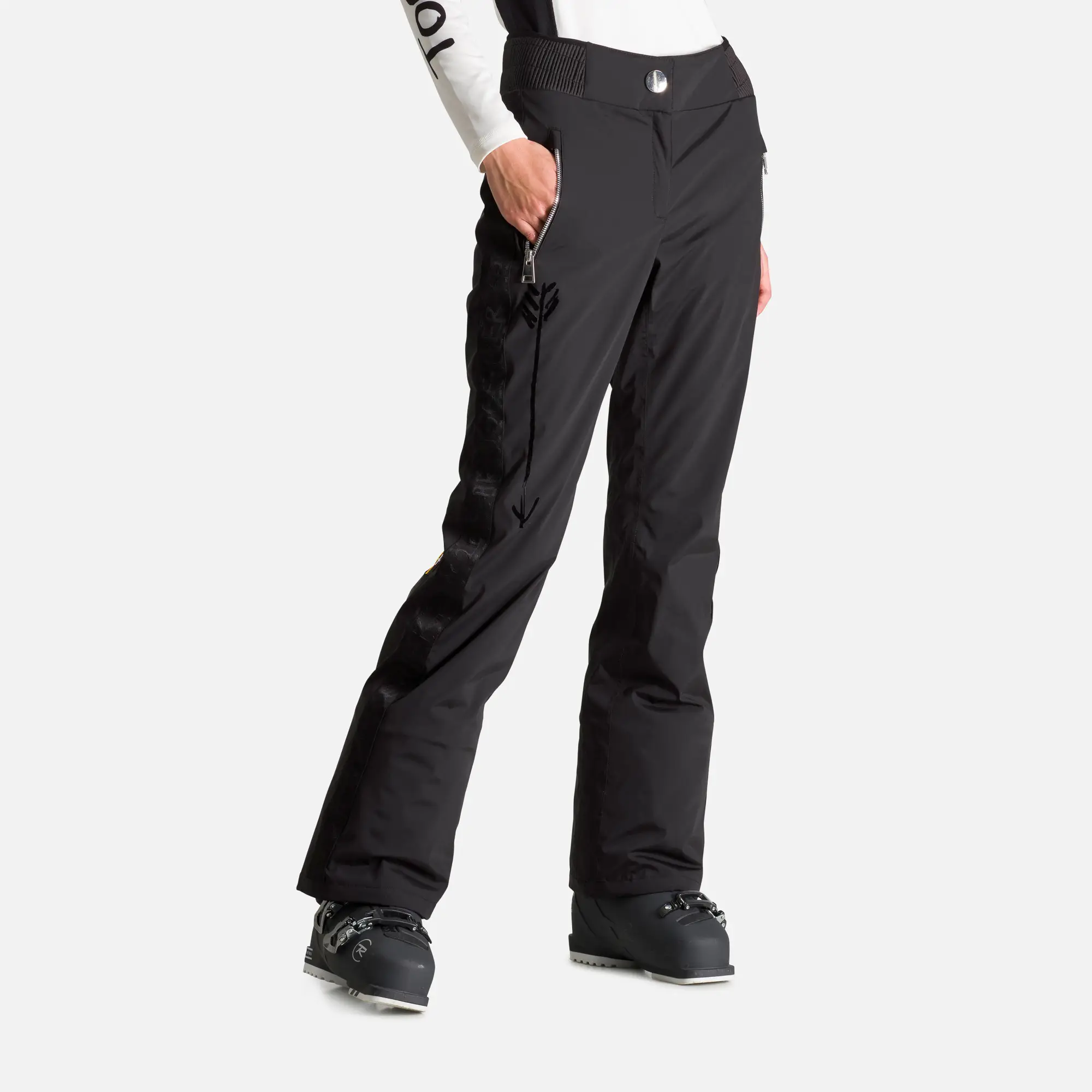 Designed by JC de Castelbajac - Pantaloni schi dama Rossignol JCC W Stellar Black