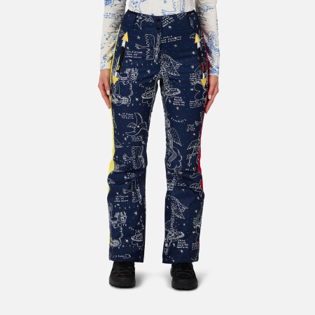 Pantaloni ski - Pantaloni schi dama Rossignol JCC - W Sublim Snow angels cosmic print