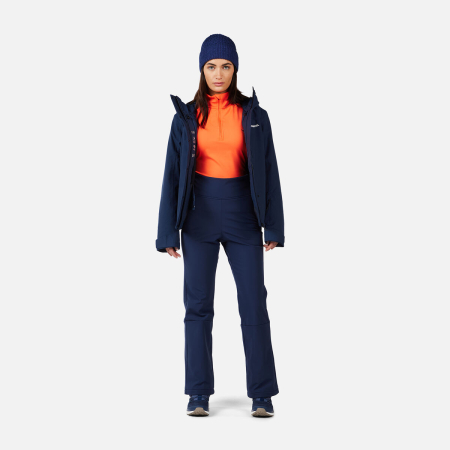 Pantaloni schi dama Rossignol SKI SOFTSHELL Dark Navy [1]