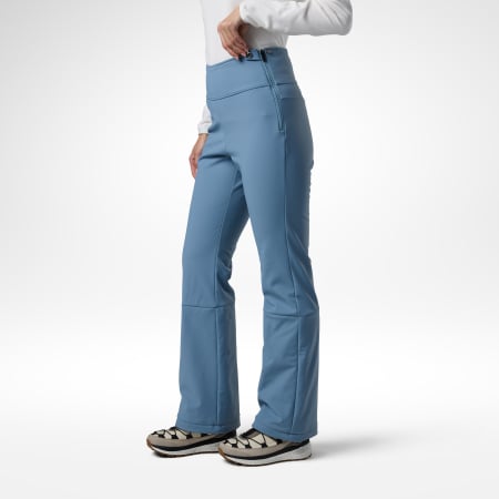 Femei - Pantaloni schi dama Rossignol SKI softshell - Windward blue