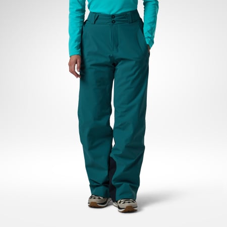 Pantaloni schi si snowboard - Pantaloni schi dama Rossignol W 4WS Blackside insulated - Transformative teal