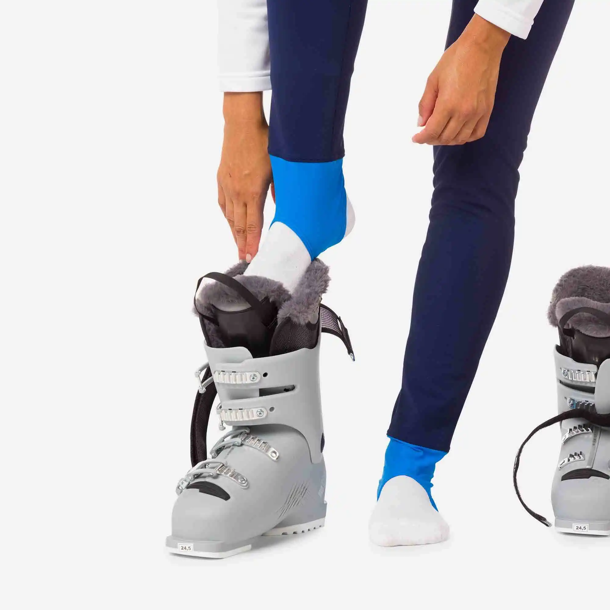 Pantaloni schi dama Rossignol W SKI FUSEAU Dark navy [6]