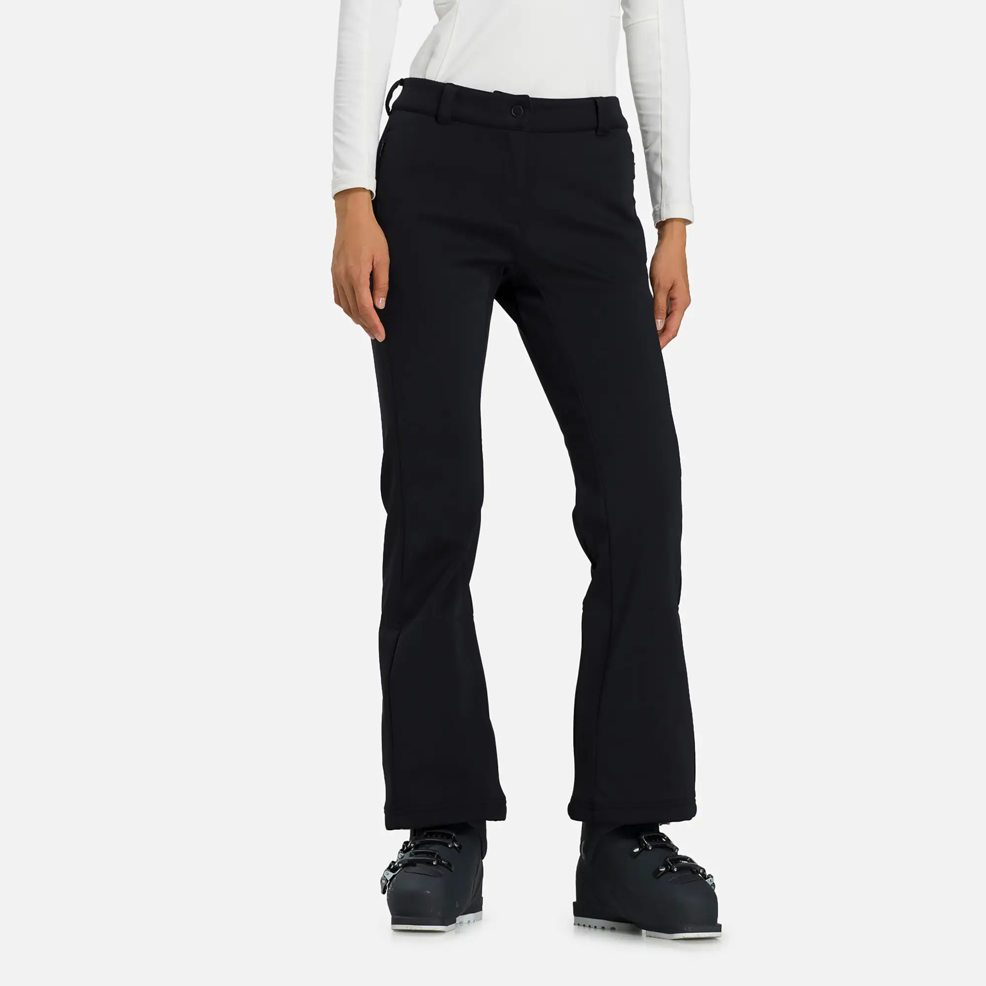Pantaloni schi dama Rossignol W SKI SOFTSHELL Black [1]