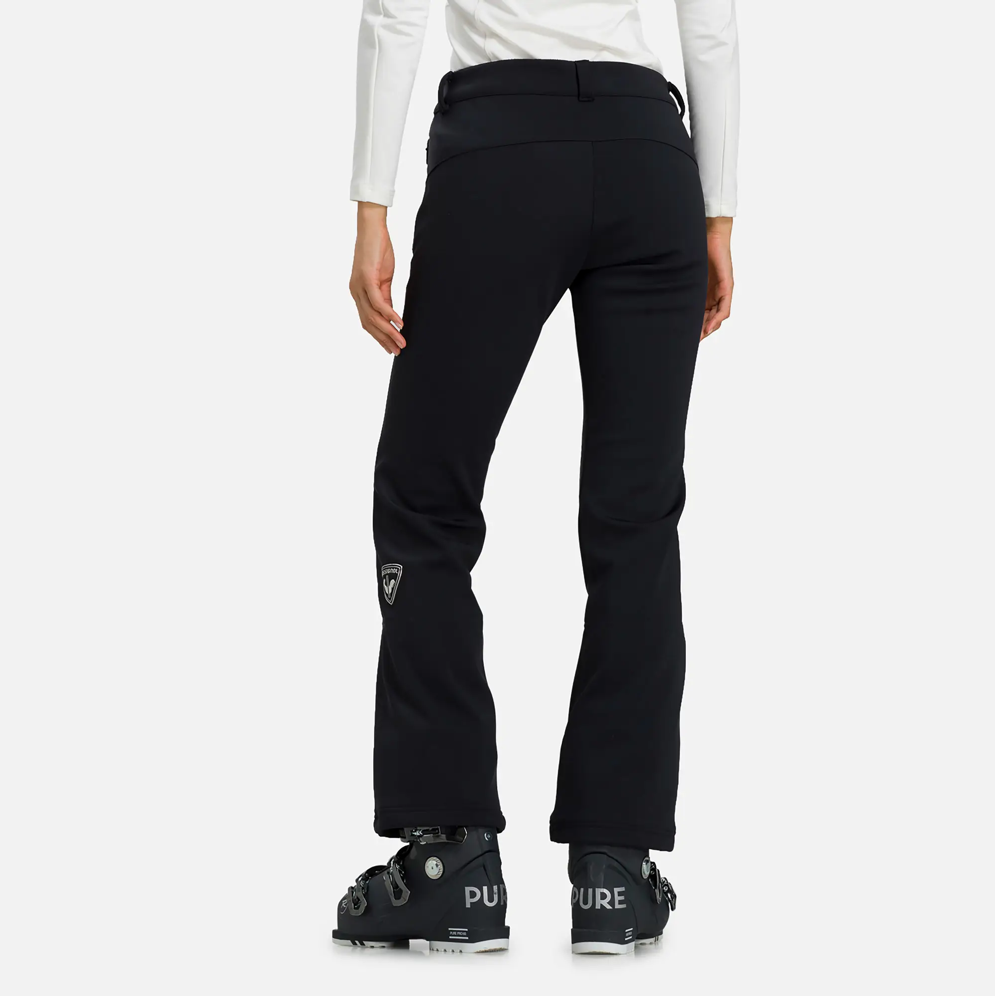 Pantaloni schi dama Rossignol W SKI SOFTSHELL Black [2]
