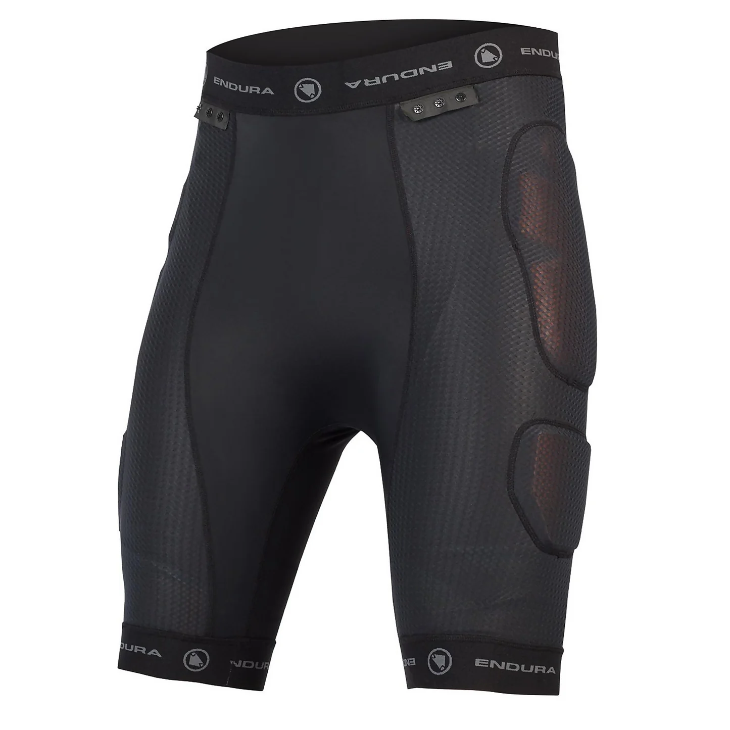 Imbracaminte - Pantaloni scurti barbati cu protectie Endura MT500 PROTECTOR USHORT- BLACK