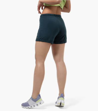 Pantaloni scurti dama cu merino SN-SUPERNATURAL - W WIDE SHORTS - Blueberry [1]