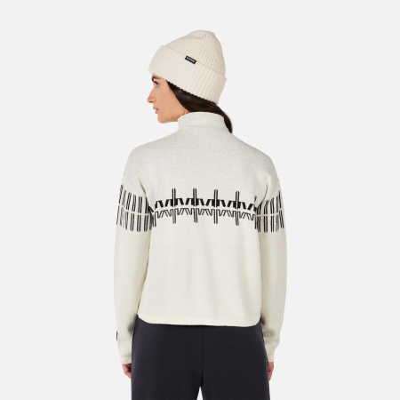 Pulover dama Rossignol PATTERNED TN Nature White [2]