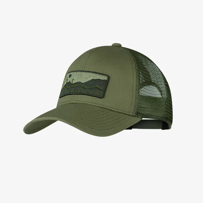 Palarii de drumetie - Sapca BUFF EXPLORE Trucker WATE FOREST L/XL