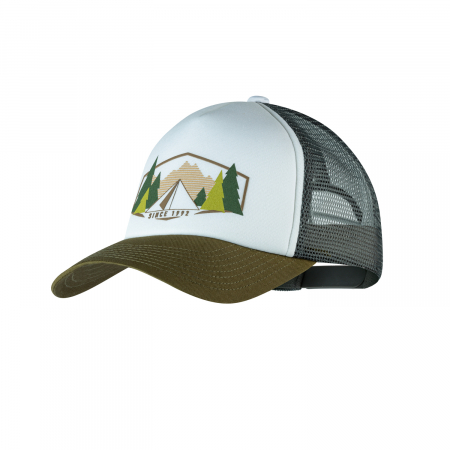 Produse BUFF - Sapca BUFF Trucker DARRYL White L/XL