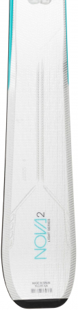 Schiuri + legaturi Rossignol NOVA 2/XP W 10 GW WHT/TURQSE [3]