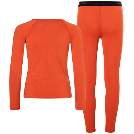 Set bluza cu pantaloni pentru copii SN Super.Natural TUNDRA175 SKI BUNNY Chilli/Various [1]