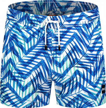Pantaloni scurti - Short barbati Nordblanc RAINFOREST White Blue