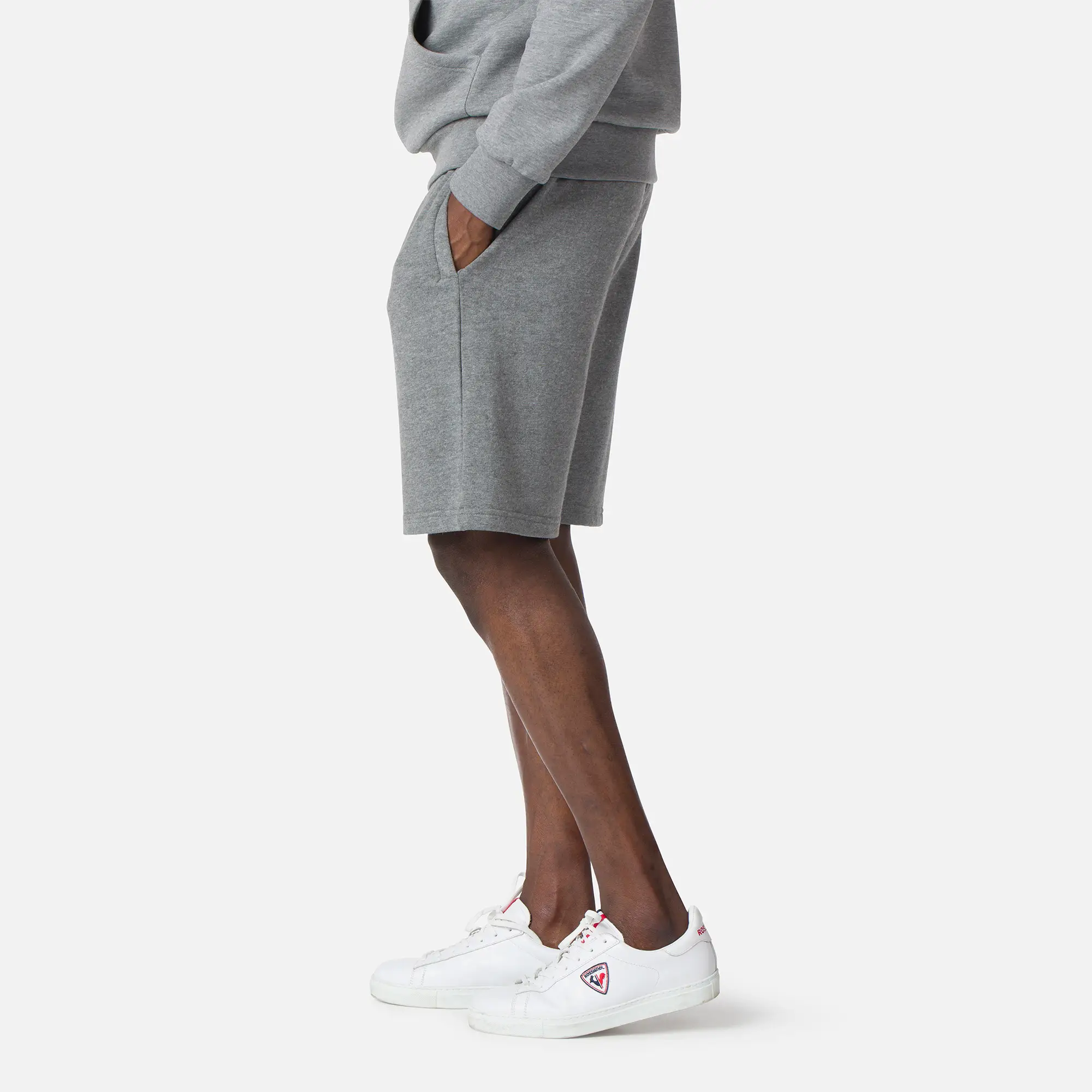 Short barbati Rossignol LOGO SHORT FT Grey [1]