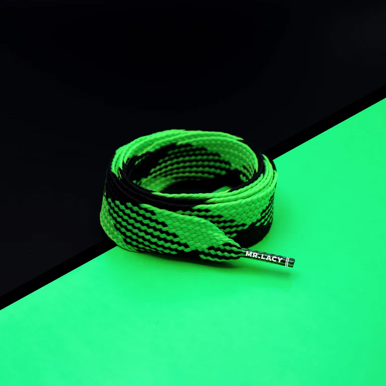 Sireturi Mr. Lacy - Sireturi Mr. Lacy FATTIES Black/Green