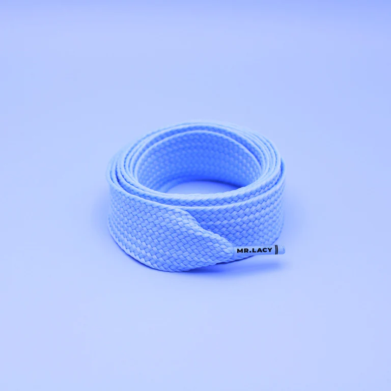 Sireturi Mr. Lacy - Sireturi Mr. Lacy FATTIES Pastel Baby Blue