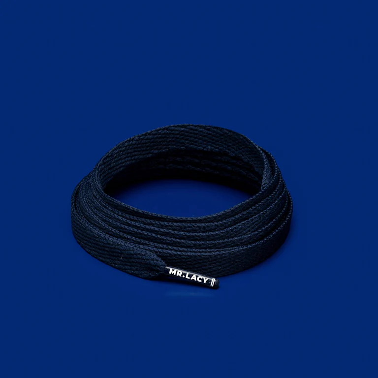 Sireturi Mr. Lacy - Sireturi Mr. Lacy FLATTIES Navy 130CM