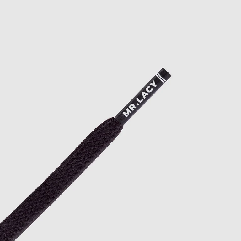Sireturi Mr. Lacy FLEXIES Black 90CM [1]
