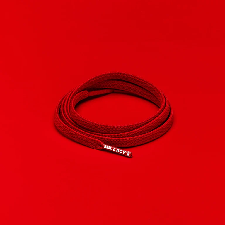 Sireturi Mr. Lacy - Sireturi Mr. Lacy FLEXIES Red 90CM