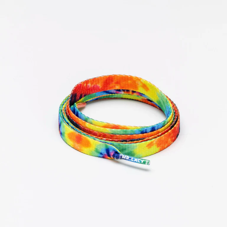 Sireturi Mr. Lacy - Sireturi Mr. Lacy PRINTIES 130CM Tie Dye