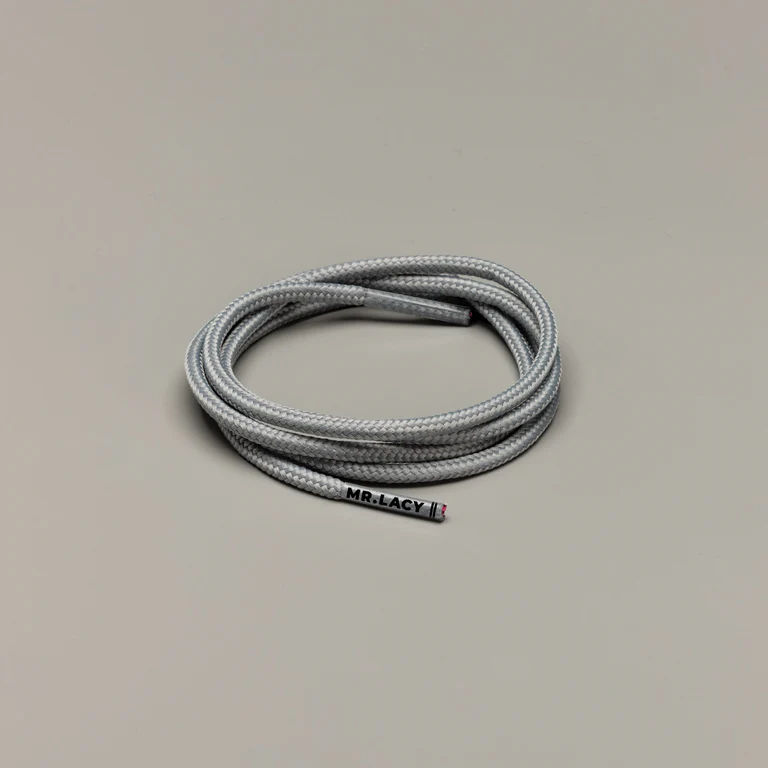 Sireturi Mr. Lacy - Sireturi Mr. Lacy RUNNIES ROUND 90CM Grey