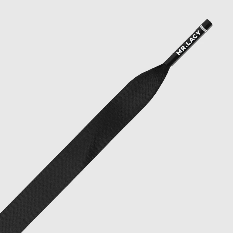Sireturi Mr. Lacy SILKIES 130 CM Black [1]