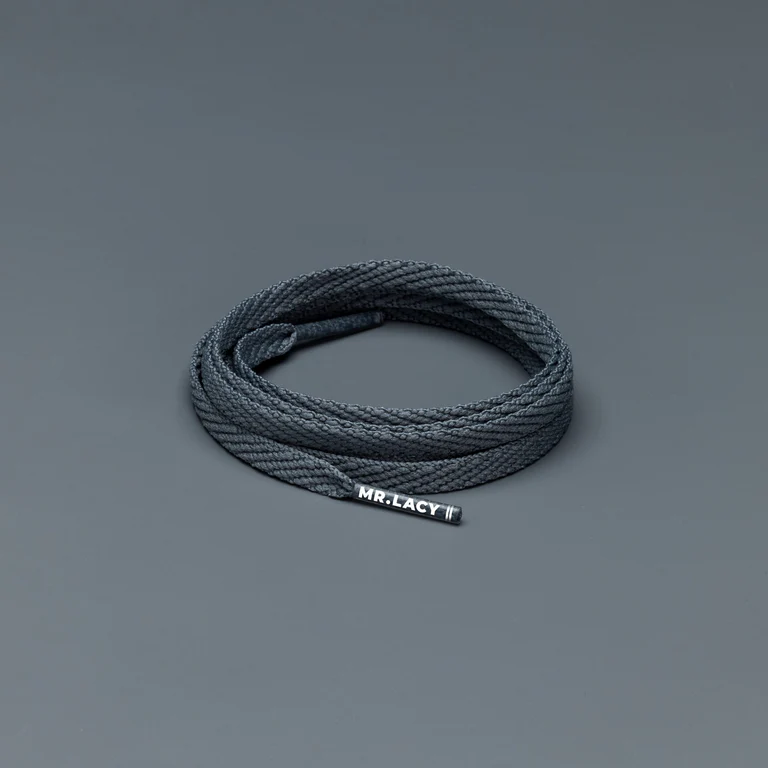 Sireturi Mr. Lacy - Sireturi Mr. Lacy SKINNES 120CM Dark Grey