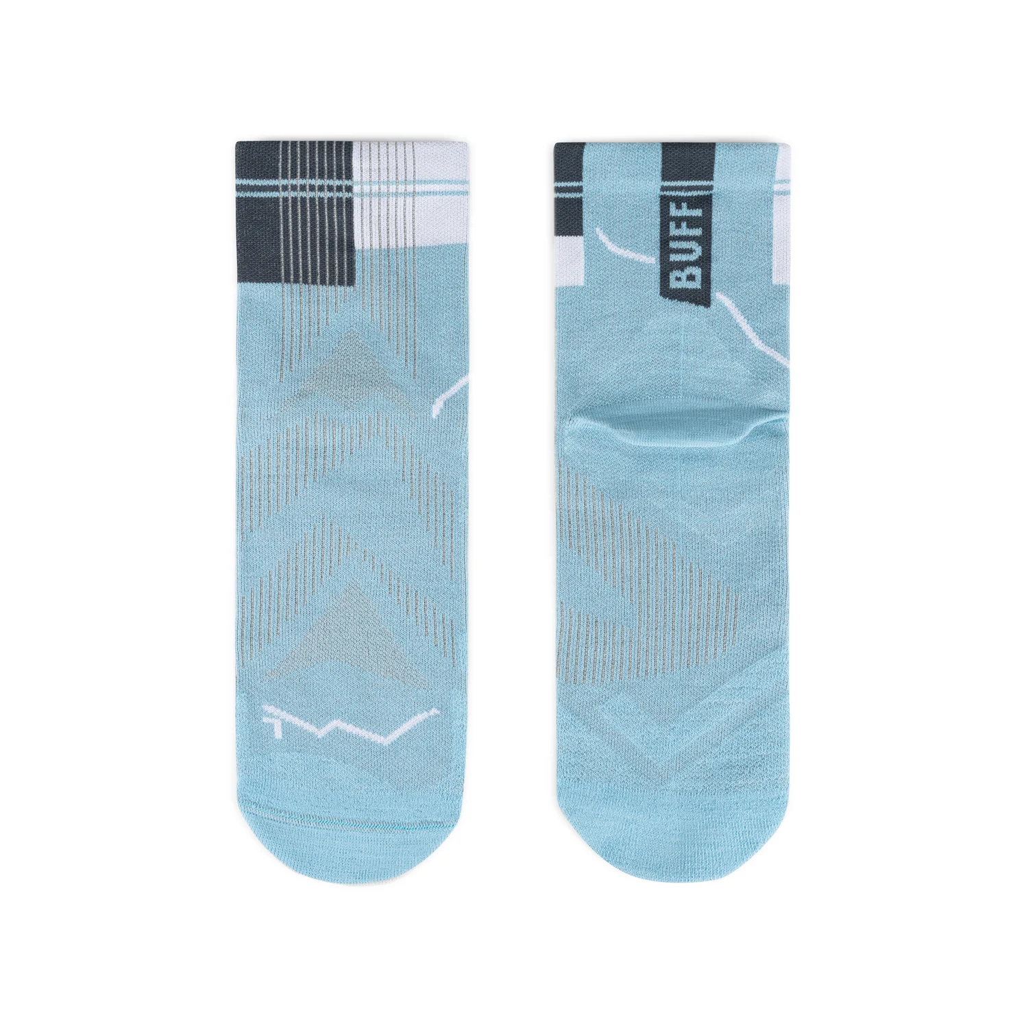 Sosete Buff Coolnet Quarter - CQ DUSTY BLUE [2]