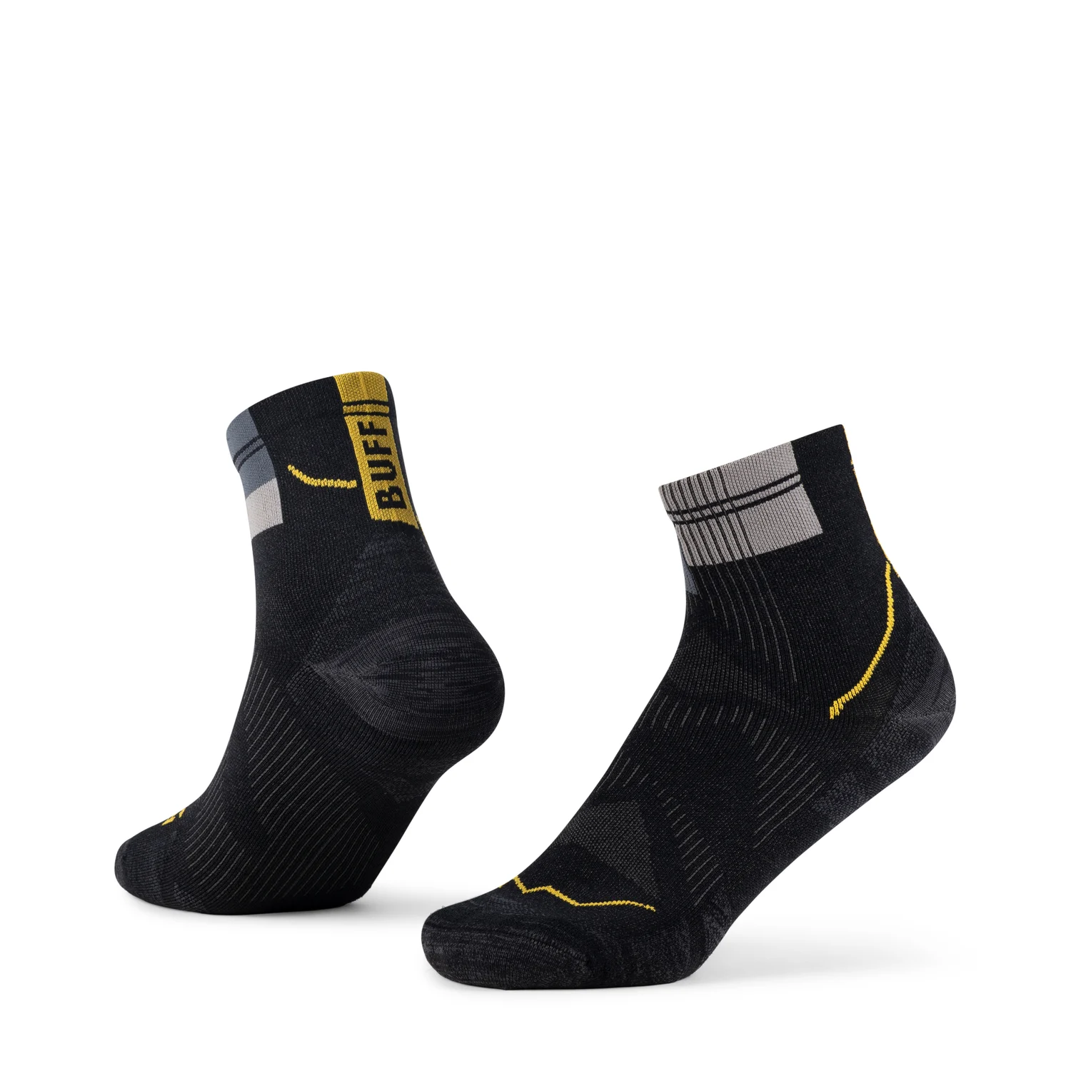 Diverse Accesorii - Sosete Buff Coolnet Quarter - CQ GRAPHITE