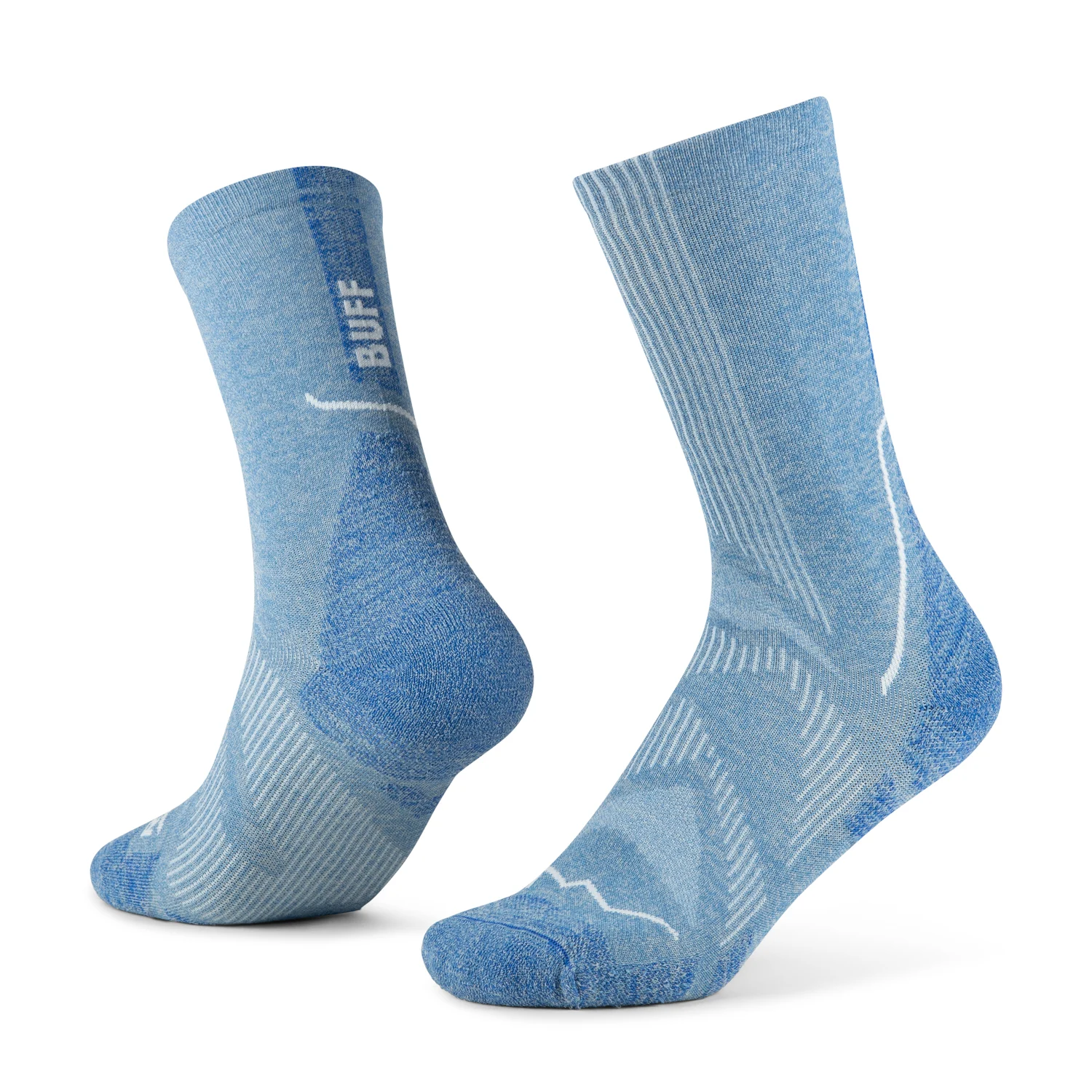 Diverse Accesorii - Sosete Buff DryFlx Crew - DC WASHED BLUE