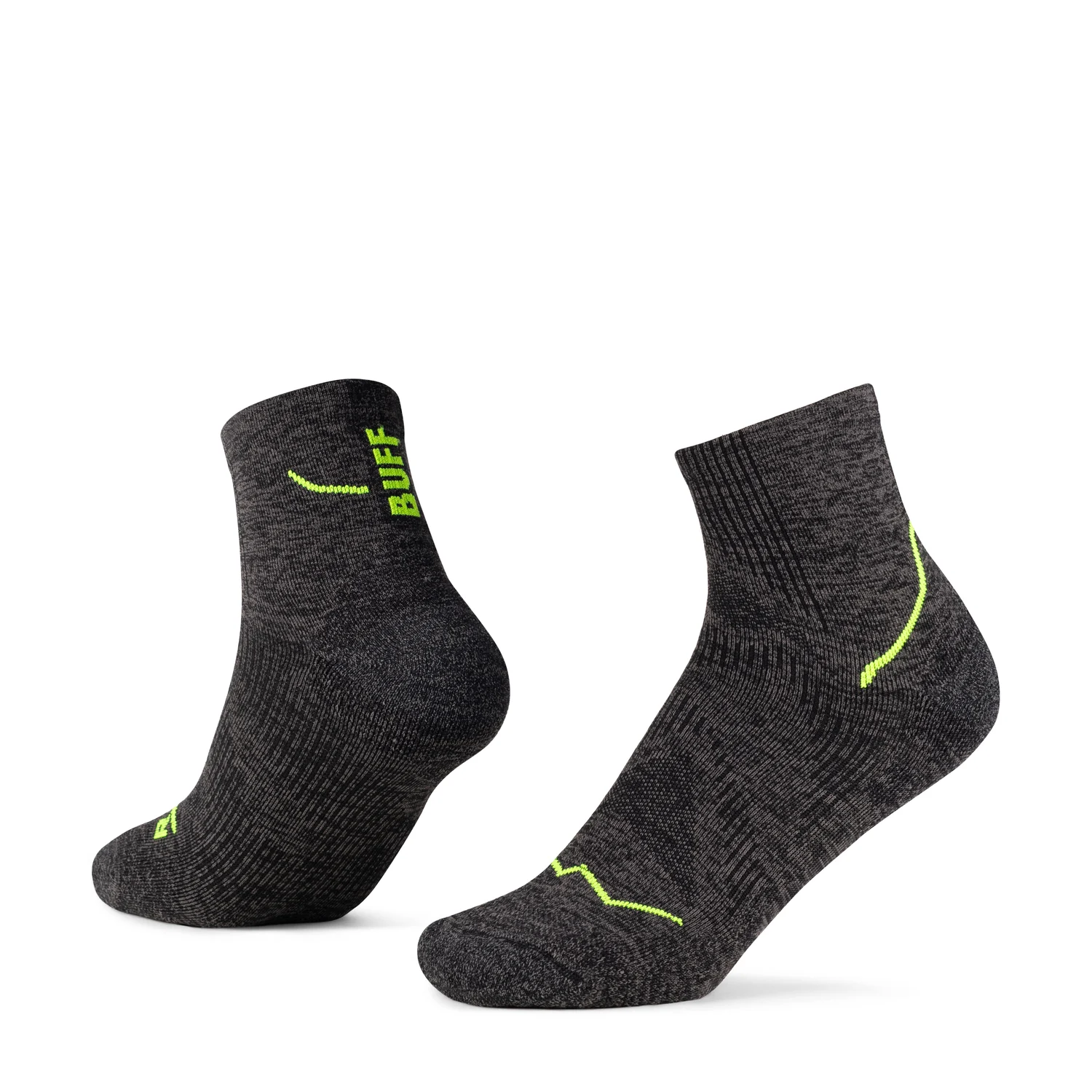 Diverse Accesorii - Sosete Buff DryFlx Quarter - DQ Black