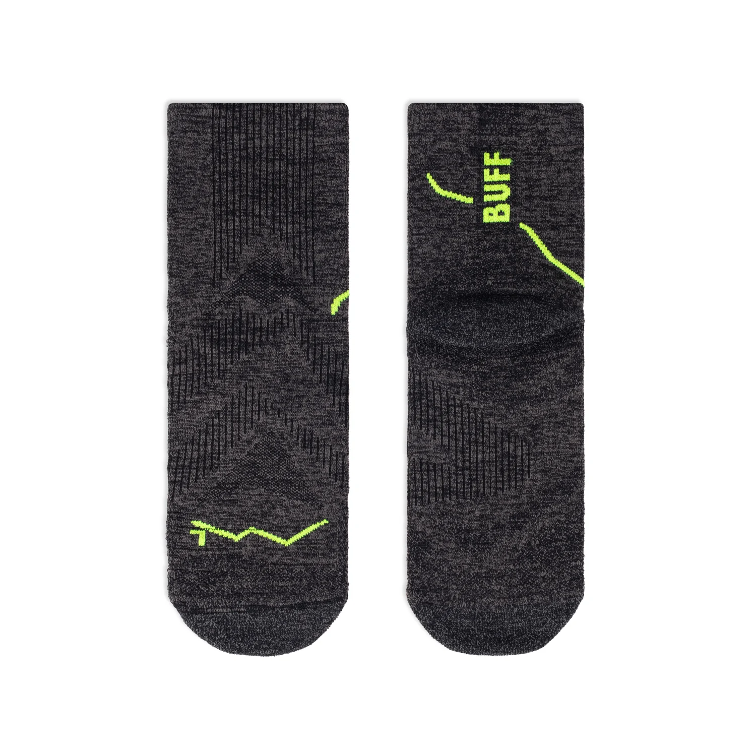 Sosete Buff DryFlx Quarter - DQ Black [2]