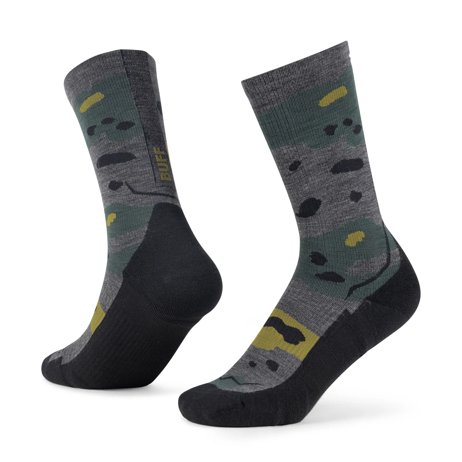 Diverse Accesorii - Sosete Buff Light Wool Merino Crew - LCW2 Grey