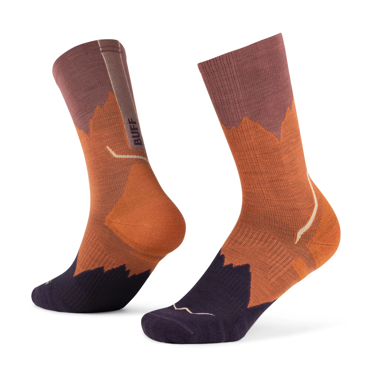 Diverse Accesorii - Sosete Buff Light Wool Merino Crew - LCW3 GINGER