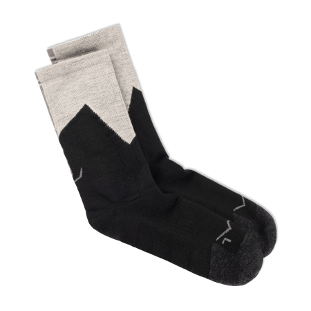 Sosete Buff Midweight Wool Merino Crew - MWC1 BLACK S [1]
