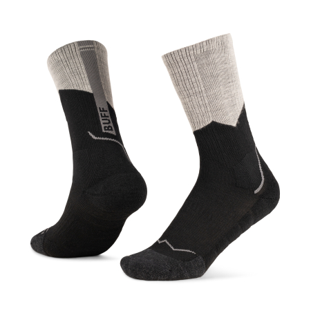 Produse BUFF - Sosete Buff Midweight Wool Merino Crew - MWC1 BLACK S