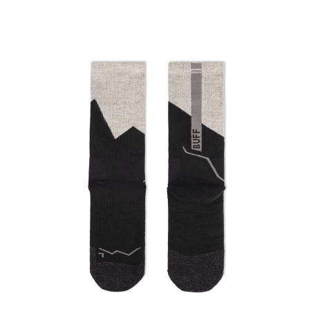 Sosete Buff Midweight Wool Merino Crew - MWC1 BLACK S [2]