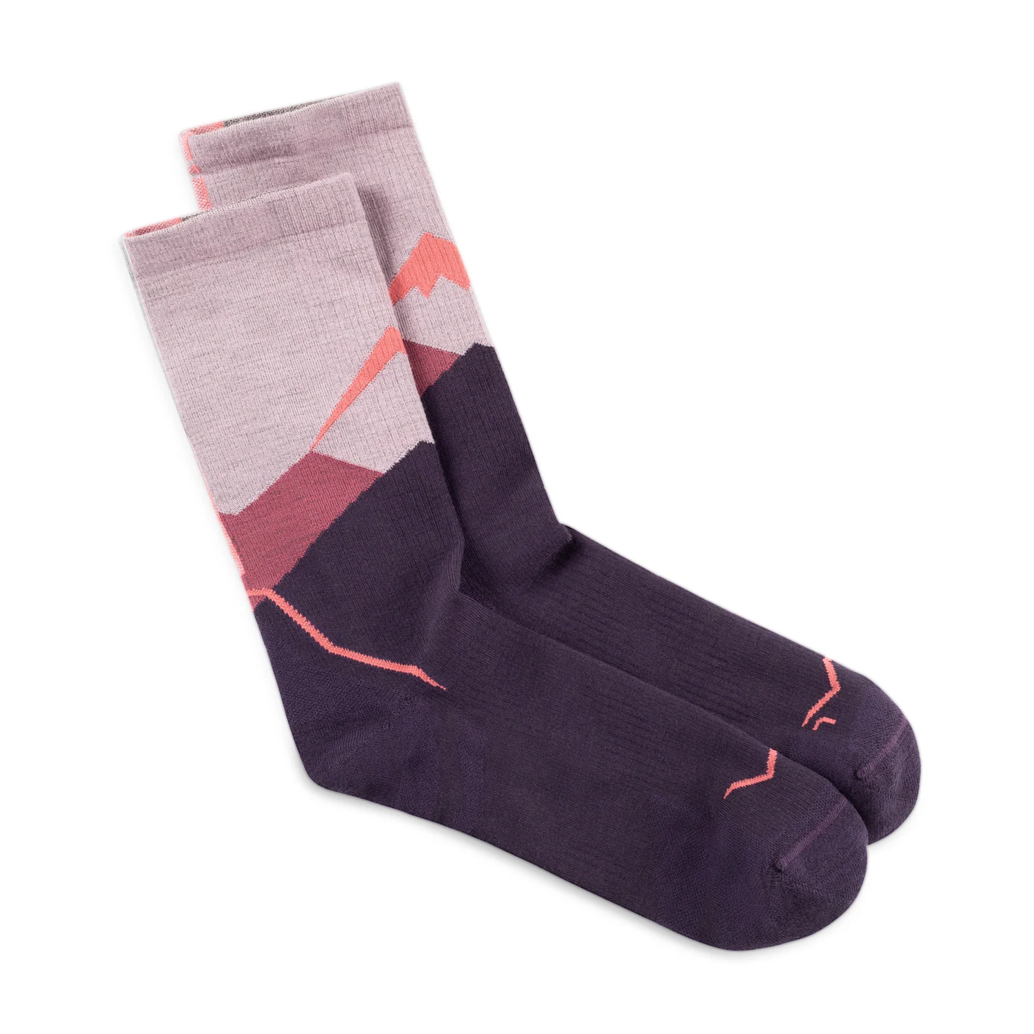 Sosete Buff Light Wool Merino Crew - LWC1 PINK [1]
