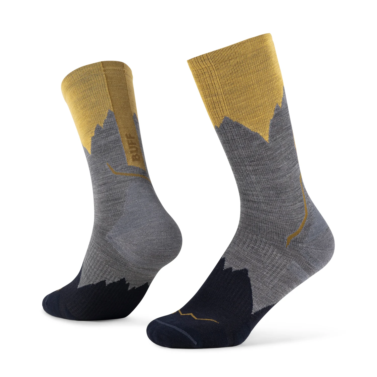 Produse BUFF - Sosete Buff Light Wool Merino Crew - LWC3 GREY