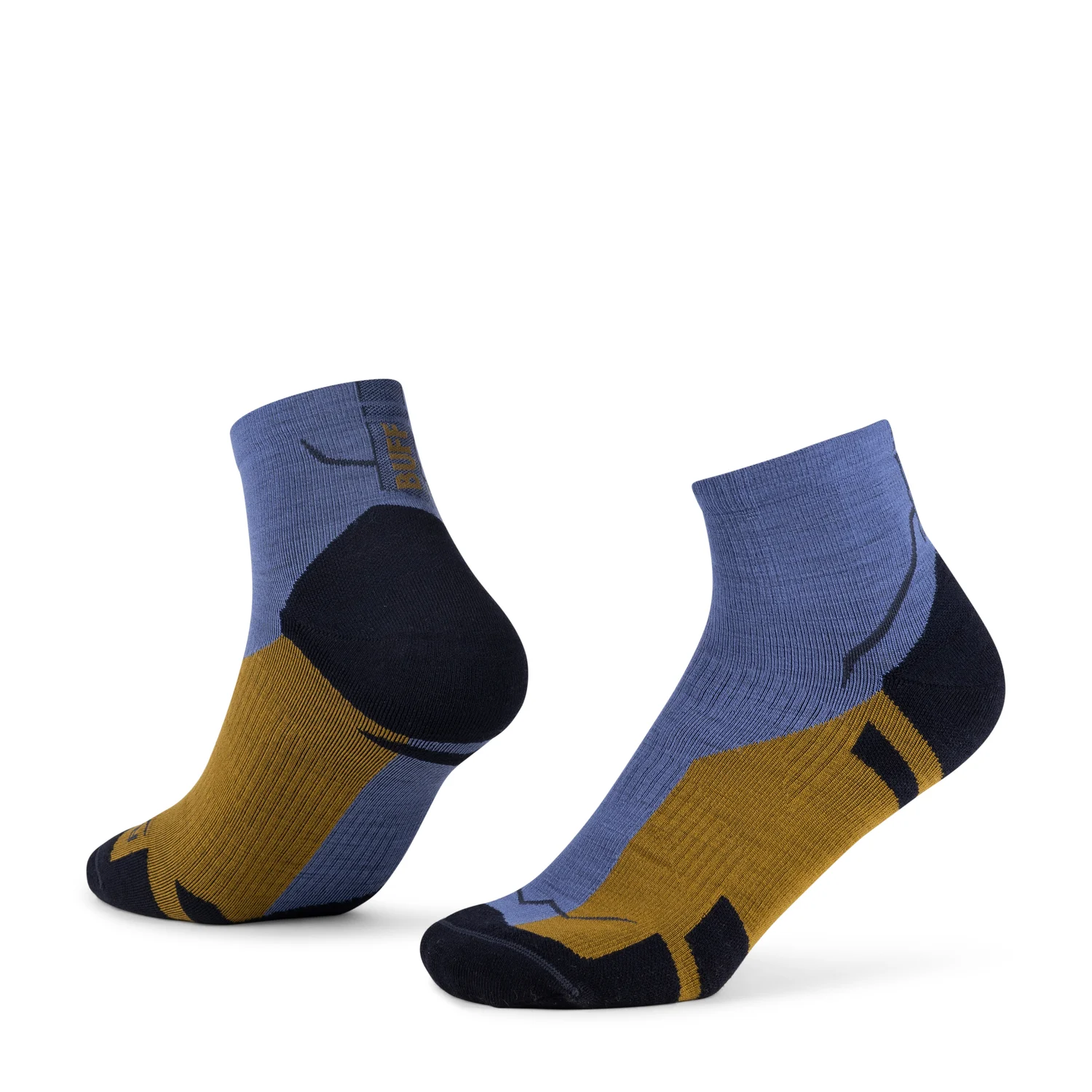 Produse BUFF - Sosete Buff Light Wool Merino Quarter - LWQ4 BLUE