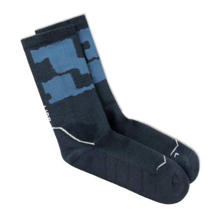 Sosete Buff Midweight Wool Merino Crew - MWC2 NIGHT BLUE [1]