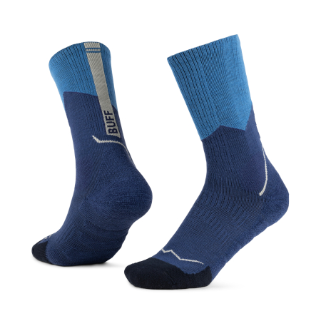 Produse BUFF - Sosete Buff Midweight Wool Merino Crew - MWC1 BLUE