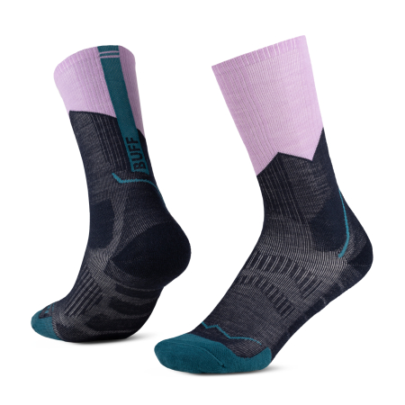 Produse BUFF - Sosete Buff Midweight Wool Merino Crew - MWC1 ORCHID