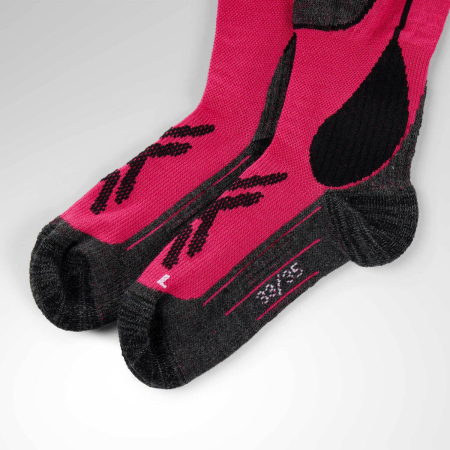 Sosete schi copii Jr Rossignol Essential ski socks Electric fuchsia [1]