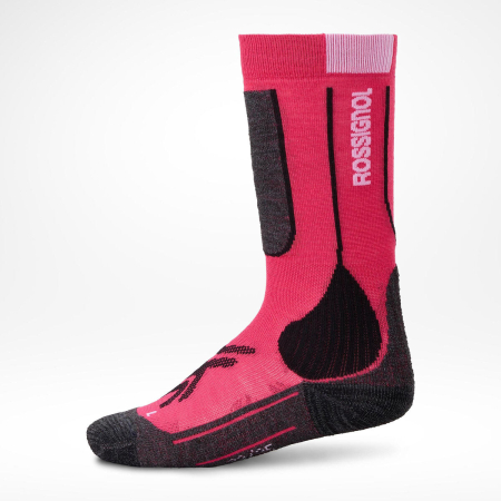 Copii - Sosete schi copii Jr Rossignol Essential ski socks Electric fuchsia