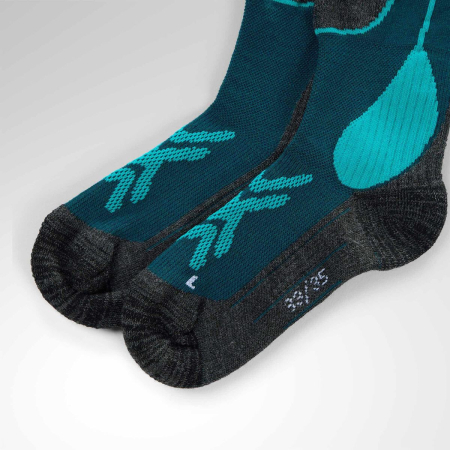 Sosete schi copii Jr Rossignol Essential ski socks North atlantic [1]