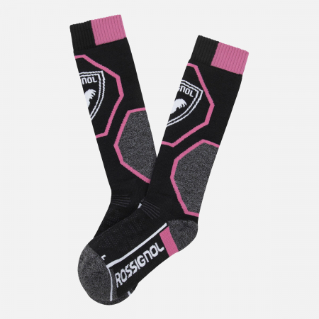 Sosete - Sosete schi copii Rossignol JR SPEED CONFORT Tea rose