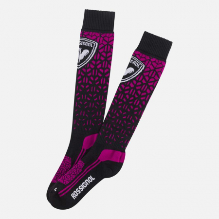 Femei - Sosete schi dama Rossignol W WOOL & SILK Orchid pink