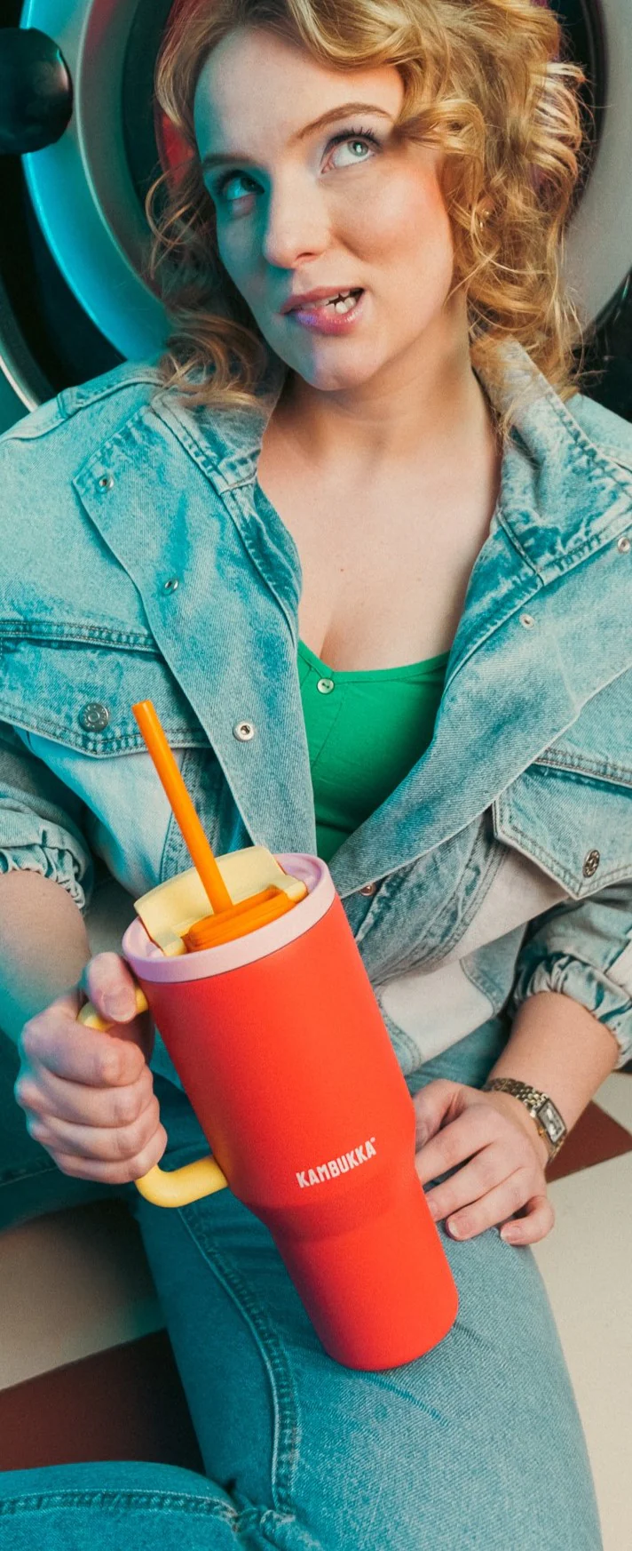 Termos Kambukka Rio 950 ml - Pink papaya [2]